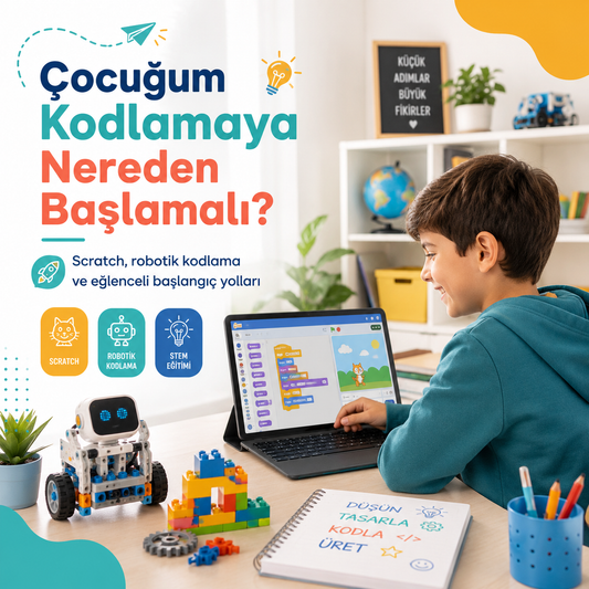 Çocuğum Kodlamaya Nereden Başlamalı?