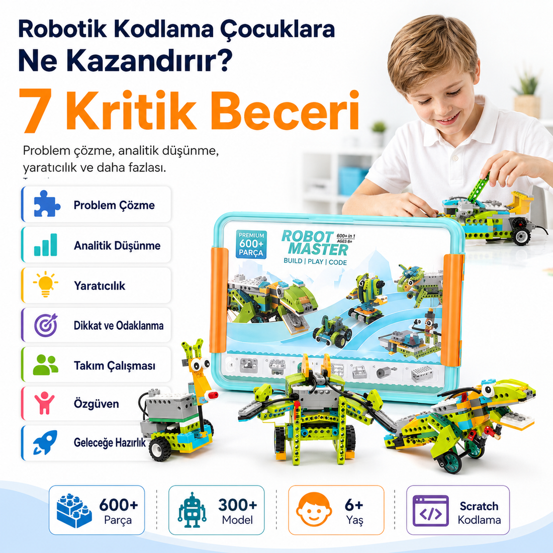Robotik Kodlama Çocuklara Ne Kazandırır? 7 Kritik Beceri