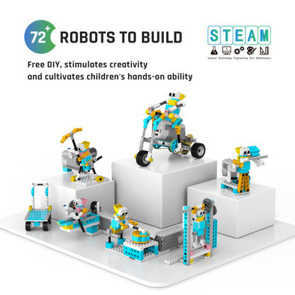Makerzoid Smart Robot Standard | 300 Pieces, 72+ Models | STEM Coding & Robotics Kit for Ages 6+