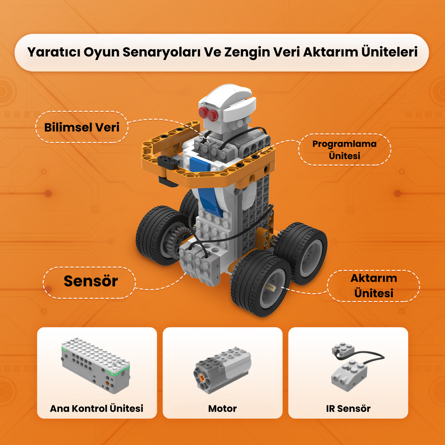 Makerzoid Superbot 400 Parça 26+ Model
