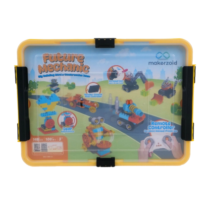 Future Mechanic – Big Building Blocks Construction Team 140 Parça 100 Model 3+ Yaş