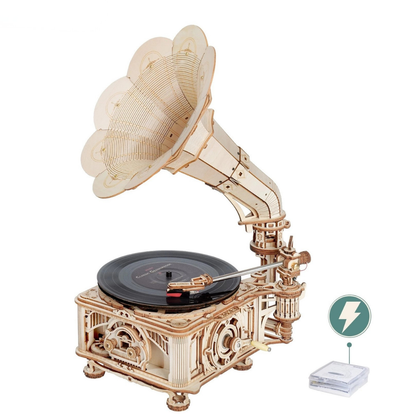 ROKR Classic Gramophone | A Vintage Touch You Can Build