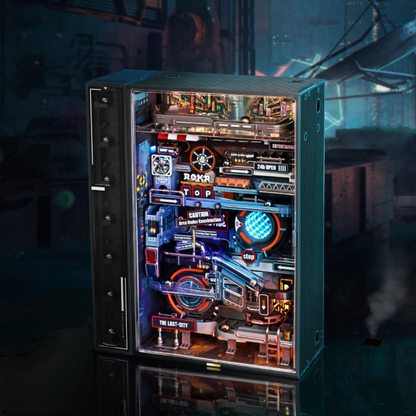 ROKR Parallel World | The Last City | Futuristic DIY 3D Wooden Puzzle