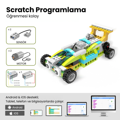 Makerzoid Robot Master Premium 600 Parça 300+ Model Robot Kodlama Seti 6+ Yaş