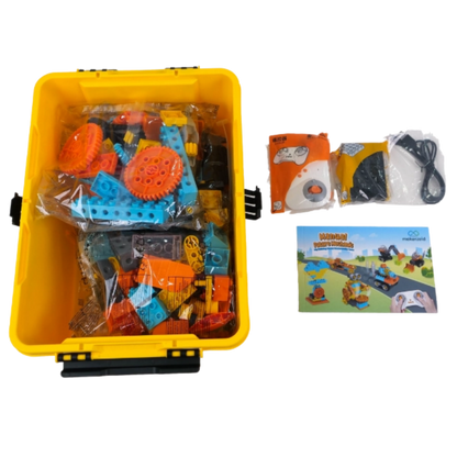 Future Mechanic – Big Building Blocks Construction Team 140 Parça 100 Model 3+ Yaş