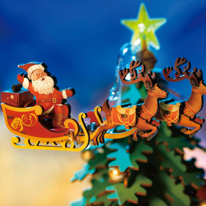 Rolife Music Dreamer | Christmas Melody Tree | DIY Wooden Music Box Puzzle