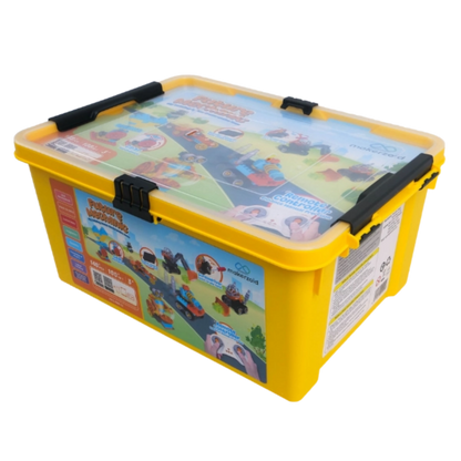 Future Mechanic – Big Building Blocks Construction Team 140 Parça 100 Model 3+ Yaş