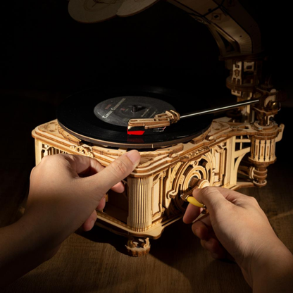 ROKR Classic Gramophone | A Vintage Touch You Can Build
