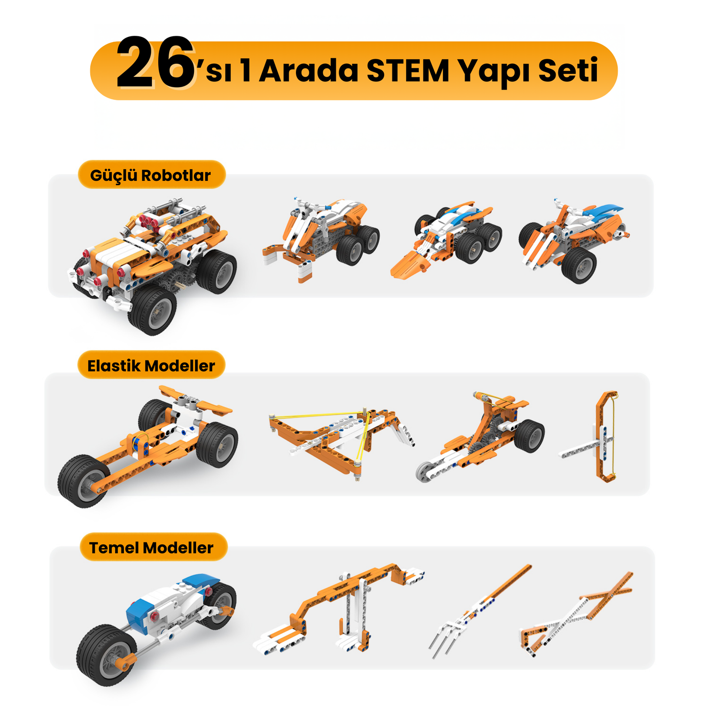 Makerzoid Superbot 400 Parça 26+ Model
