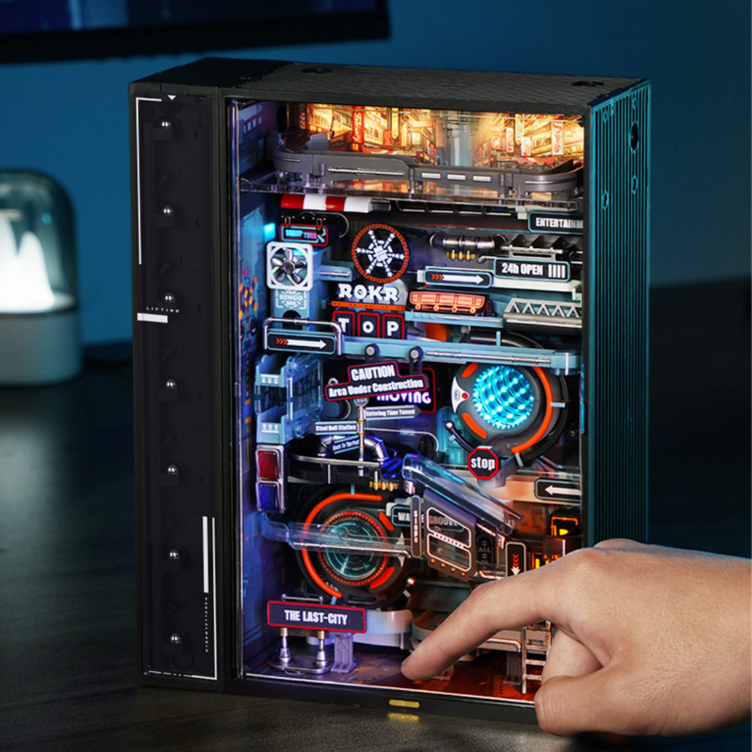 ROKR Parallel World | The Last City | Futuristic DIY 3D Wooden Puzzle