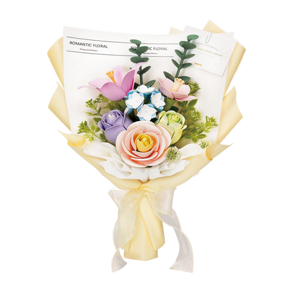 ROKR Floral Art | Springtime Bouquet | Wooden 3D Puzzle for Display & Gifting