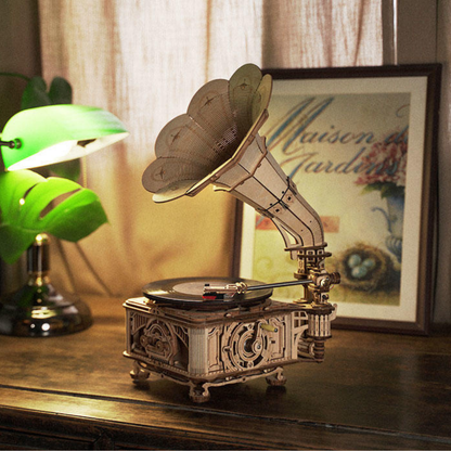 ROKR Classic Gramophone | A Vintage Touch You Can Build