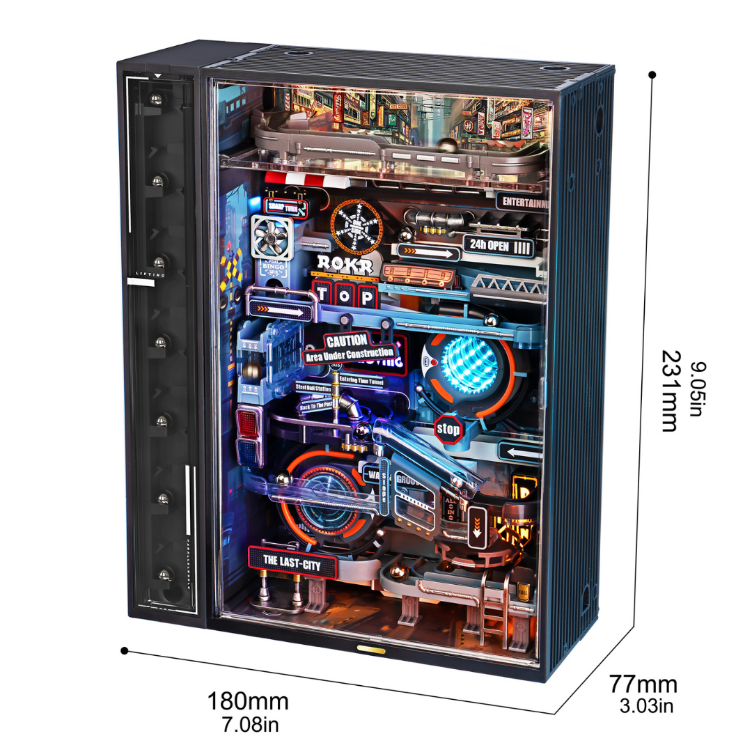 ROKR Parallel World | The Last City | Futuristic DIY 3D Wooden Puzzle