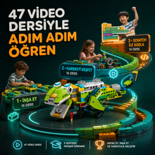 Makerzoid Robot Master Premium 600 Parça 300+ Model Robot Kodlama Seti 6+ Yaş