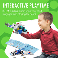 Makerzoid Fun Building Blocks for STEM | 150 Pieces, 30+ Models to Build!