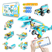 Makerzoid Smart Robot Premium | 400 Pieces, 200+ Models | Robotics & Coding Kit for Kids Ages 6+