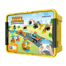 Future Mechanic | Big Building Blocks Construction Team | 140 Pieces, 100 Models | Ages 3+