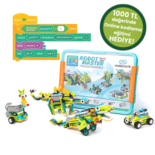 Makerzoid Robot Master Premium 600 Parça 300+ Model Robot Kodlama Seti 6+ Yaş
