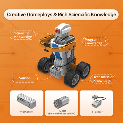Makerzoid Superbot | 400 Pieces, 26+ Models to Build!