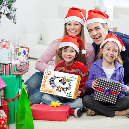 Makerzoid Superbot | 400 Pieces, 26+ Models to Build!