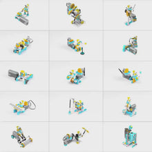 Makerzoid Smart Robot Standard | 300 Pieces, 72+ Models | STEM Coding & Robotics Kit for Ages 6+